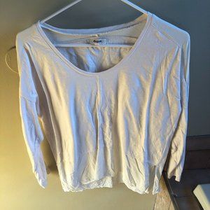 Madewell Long Sleeve Beige Shirt